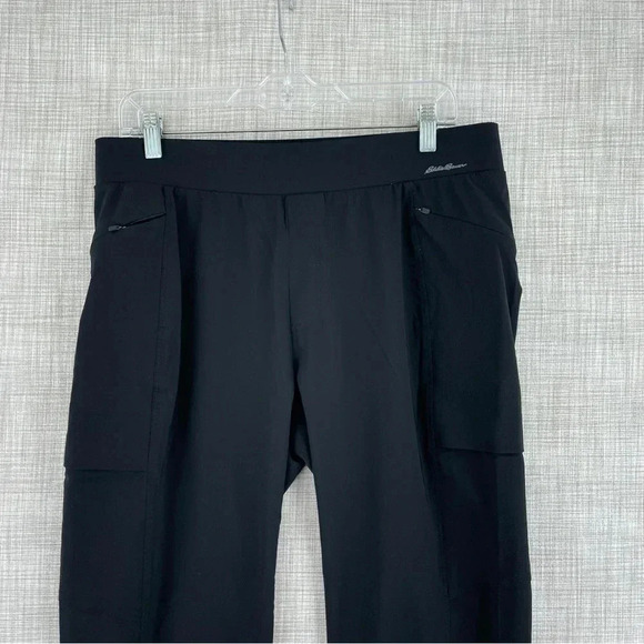 Eddie Bauer Womens Size T12 Black activewear pants 2169 - Picture 7 of 11